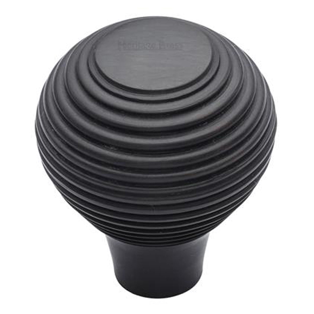 CABINET KNOB REEDED D38 MBK