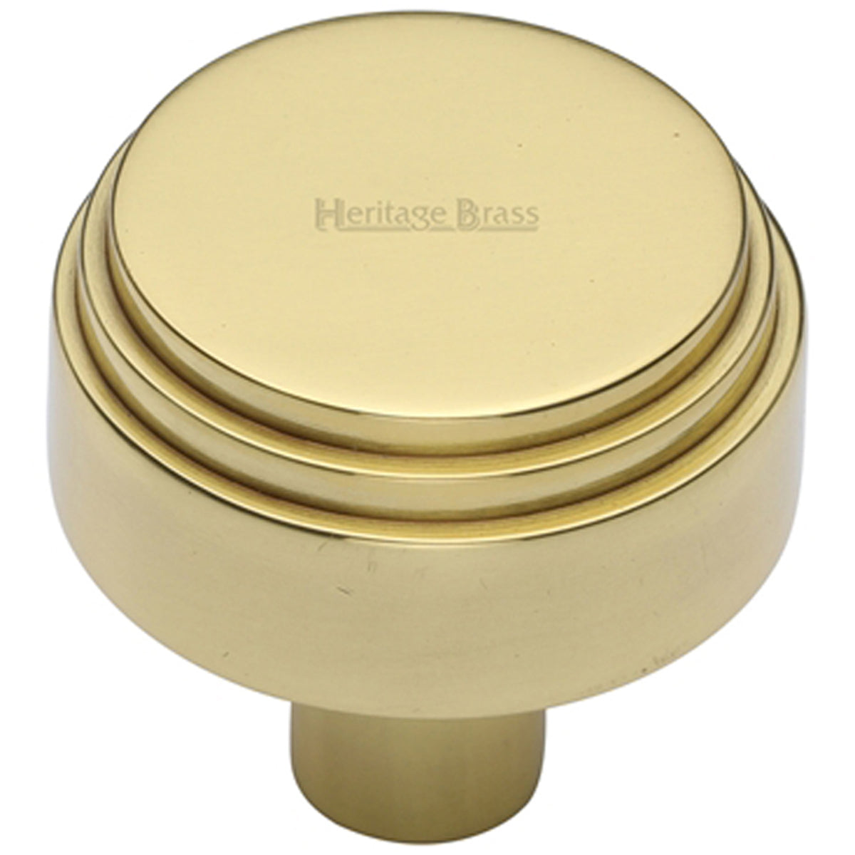CABINET KNOB ROUND DECO D32 PBR