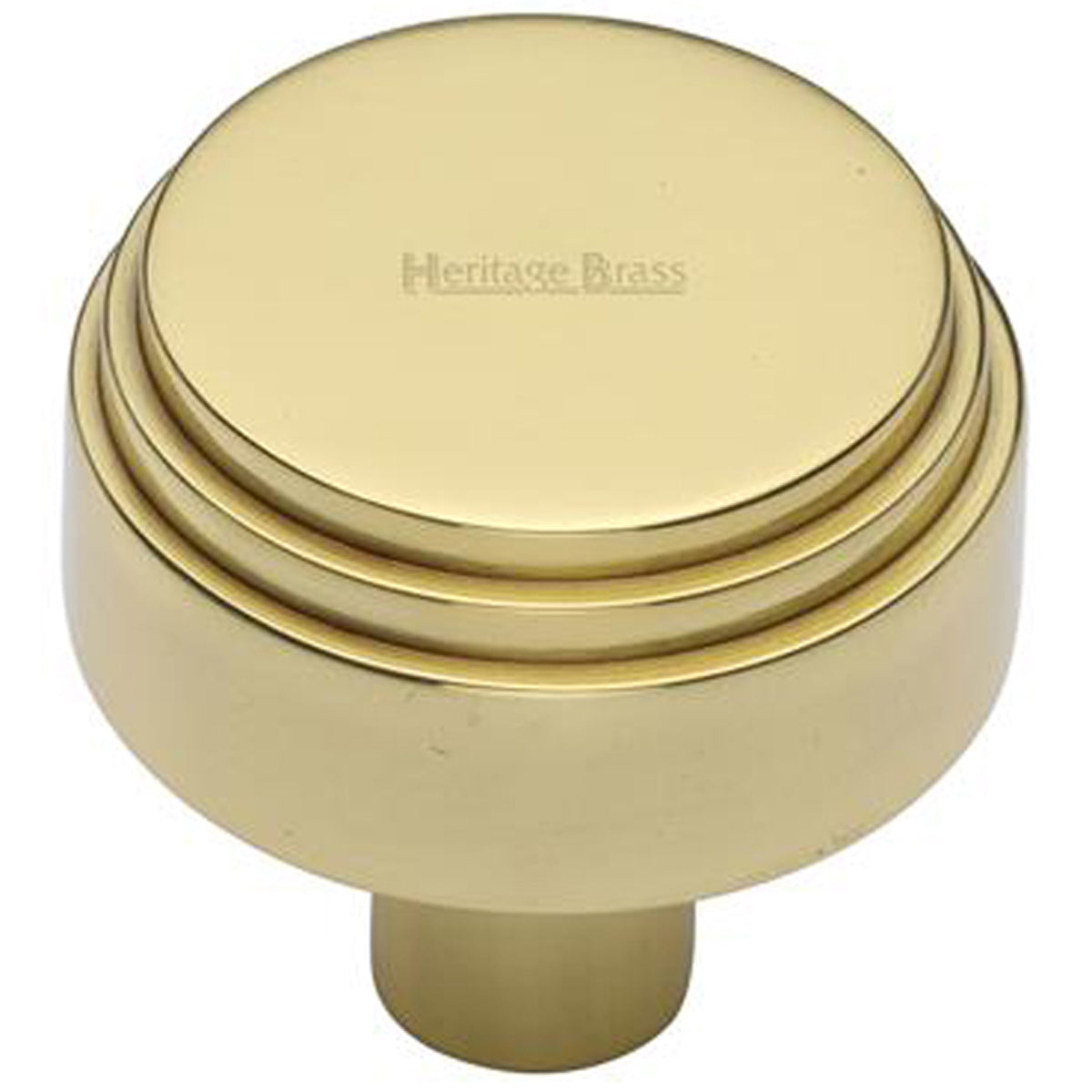 CABINET KNOB ROUND DECO D38 PBR