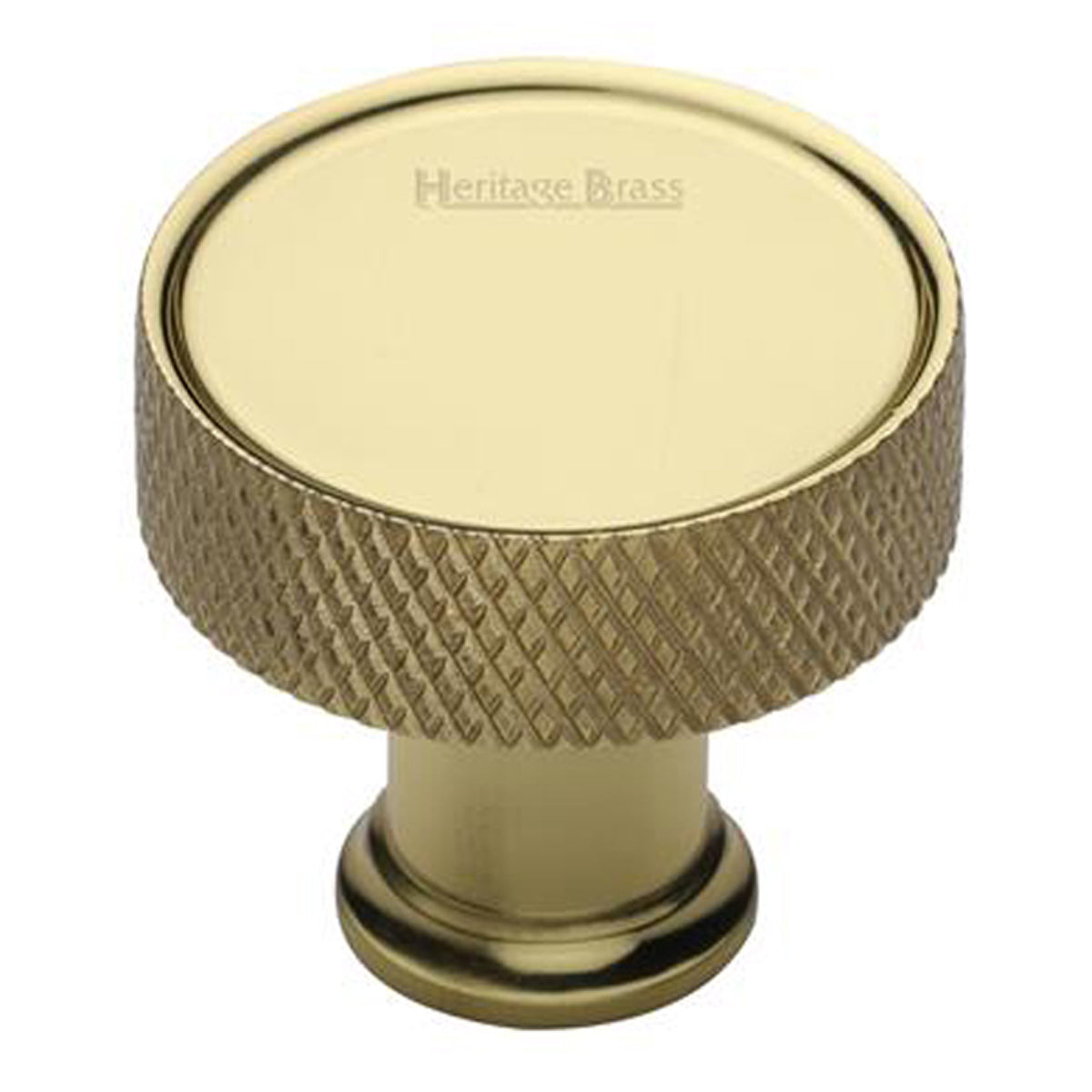 CABINET KNOB FLORENCE KNURL D32 PBR