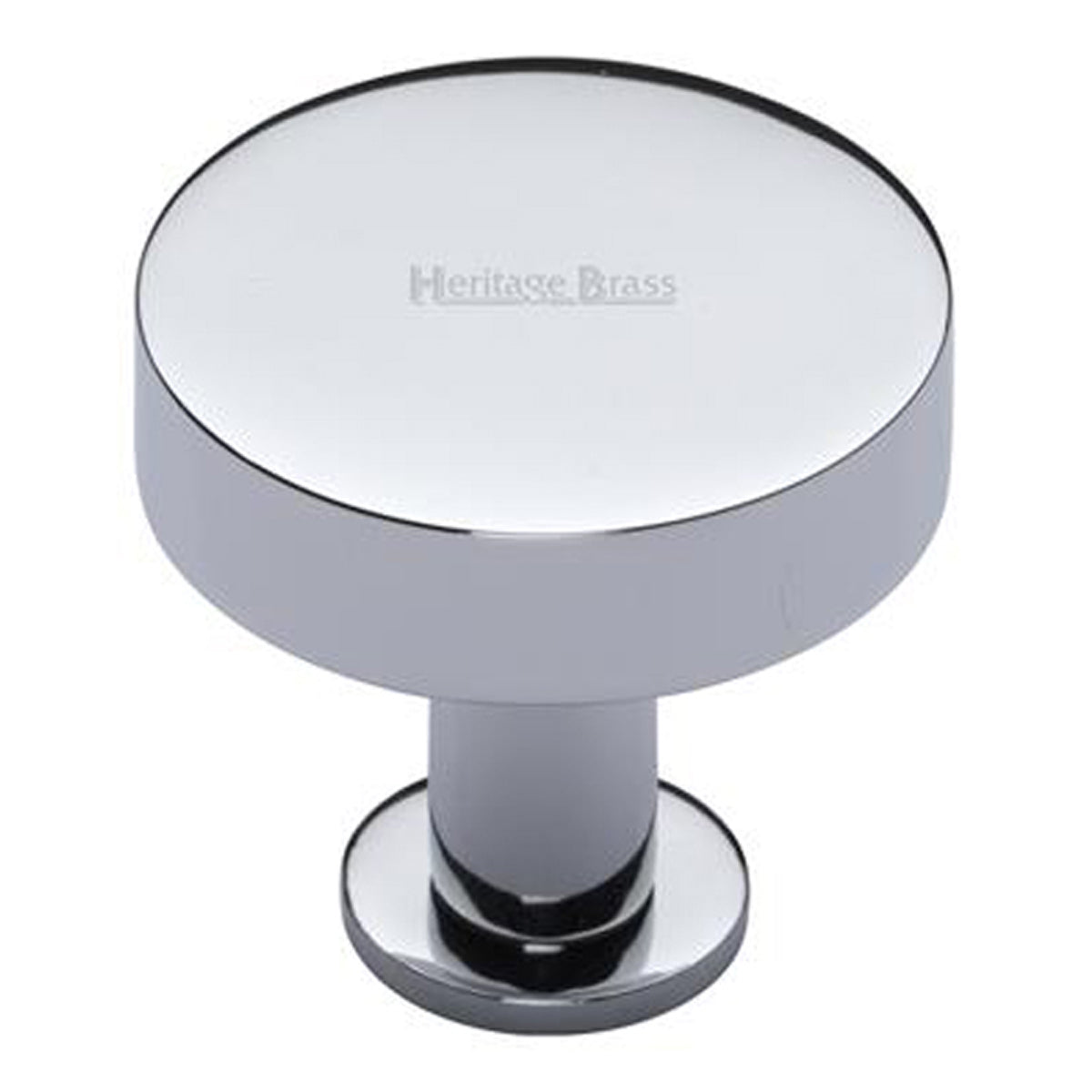 CABINET KNOB DISC+BASE D32x32 PCP