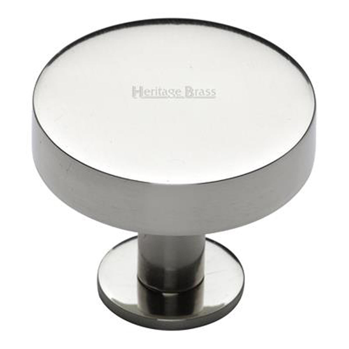 CABINET KNOB DISC+BASE D38x32 PNP by M MARCUS LTD