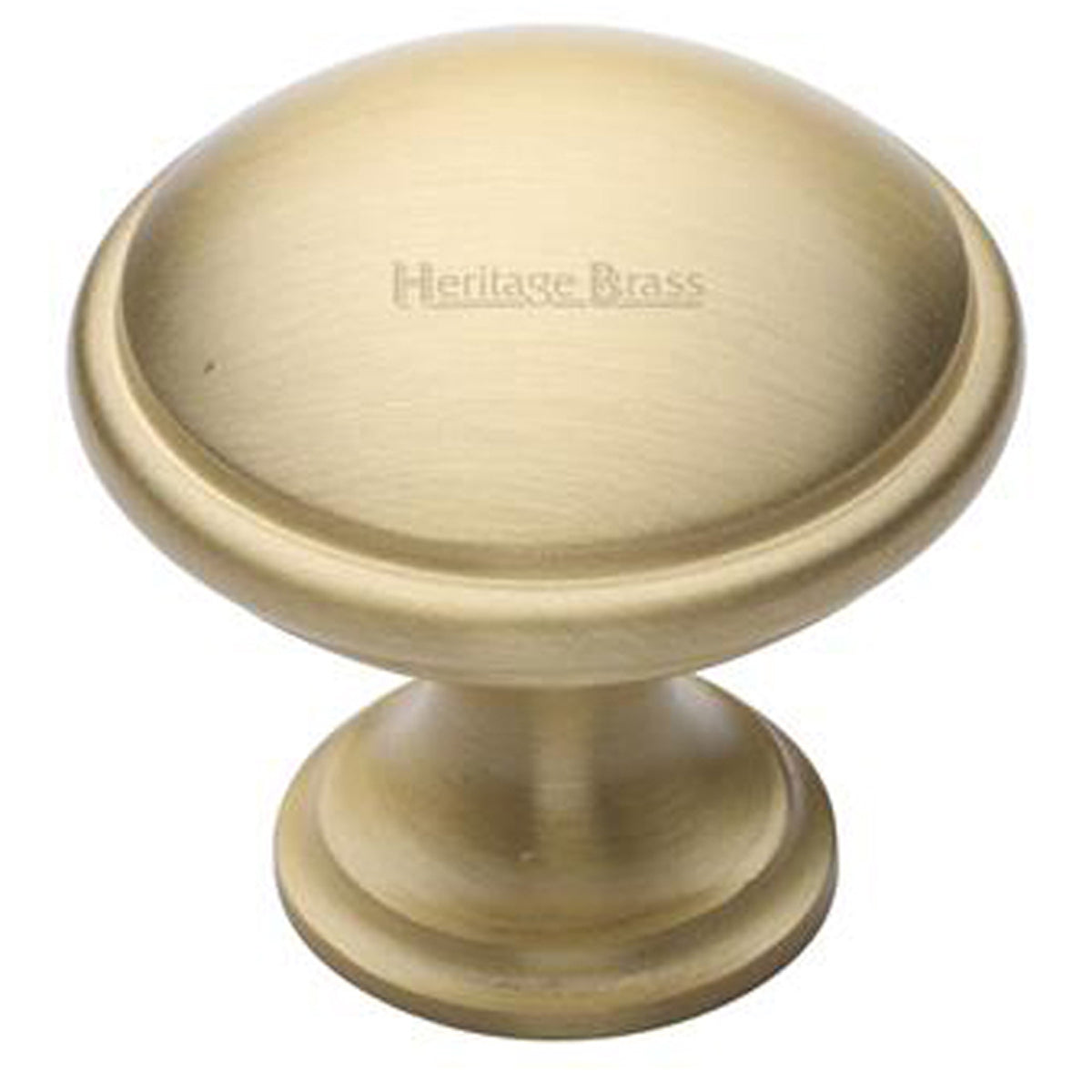 CABINET KNOB DOMED D32x30 SBR