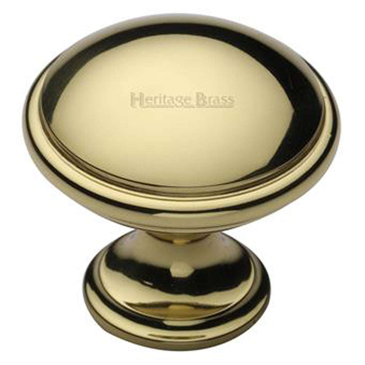 CABINET KNOB DOMED D32x30 PBR