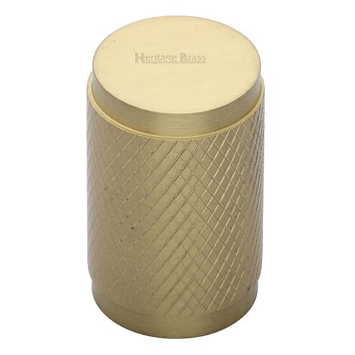 CABINET KNOB CYLINDRIC KRL D21 SBR by M MARCUS LTD