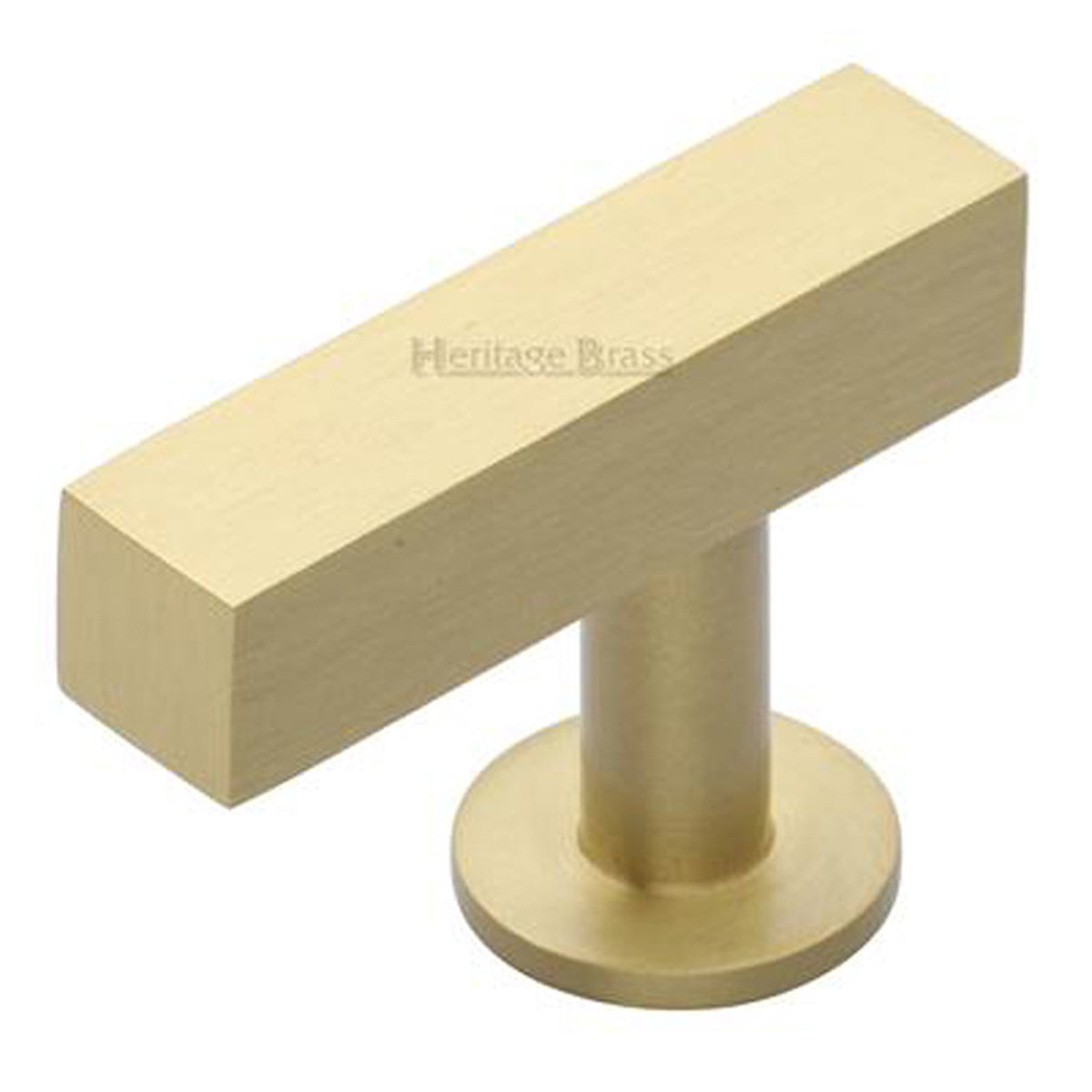 CABINET KNOB OFFSET SQU 44x11 SBR