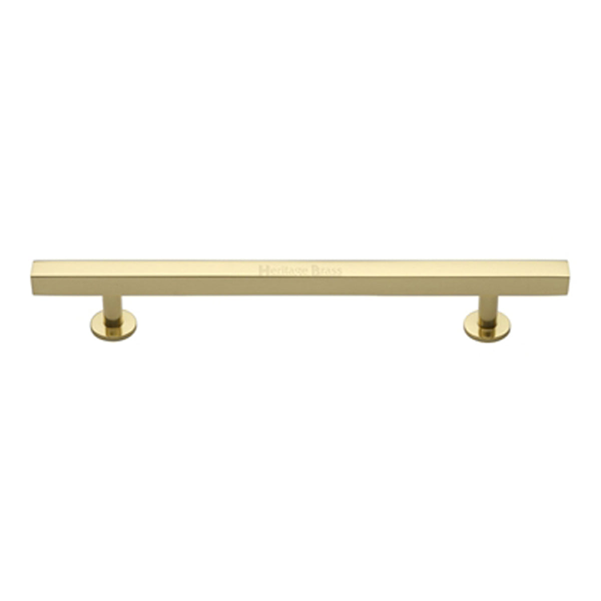 CABINET PULL SQU+FOOT 128HC 191 PBR by M MARCUS LTD