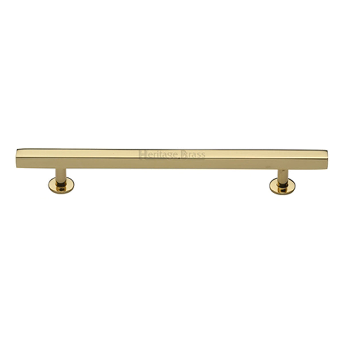 CABINET PULL SQU+FOOT 160HC 223 PBR by M MARCUS LTD