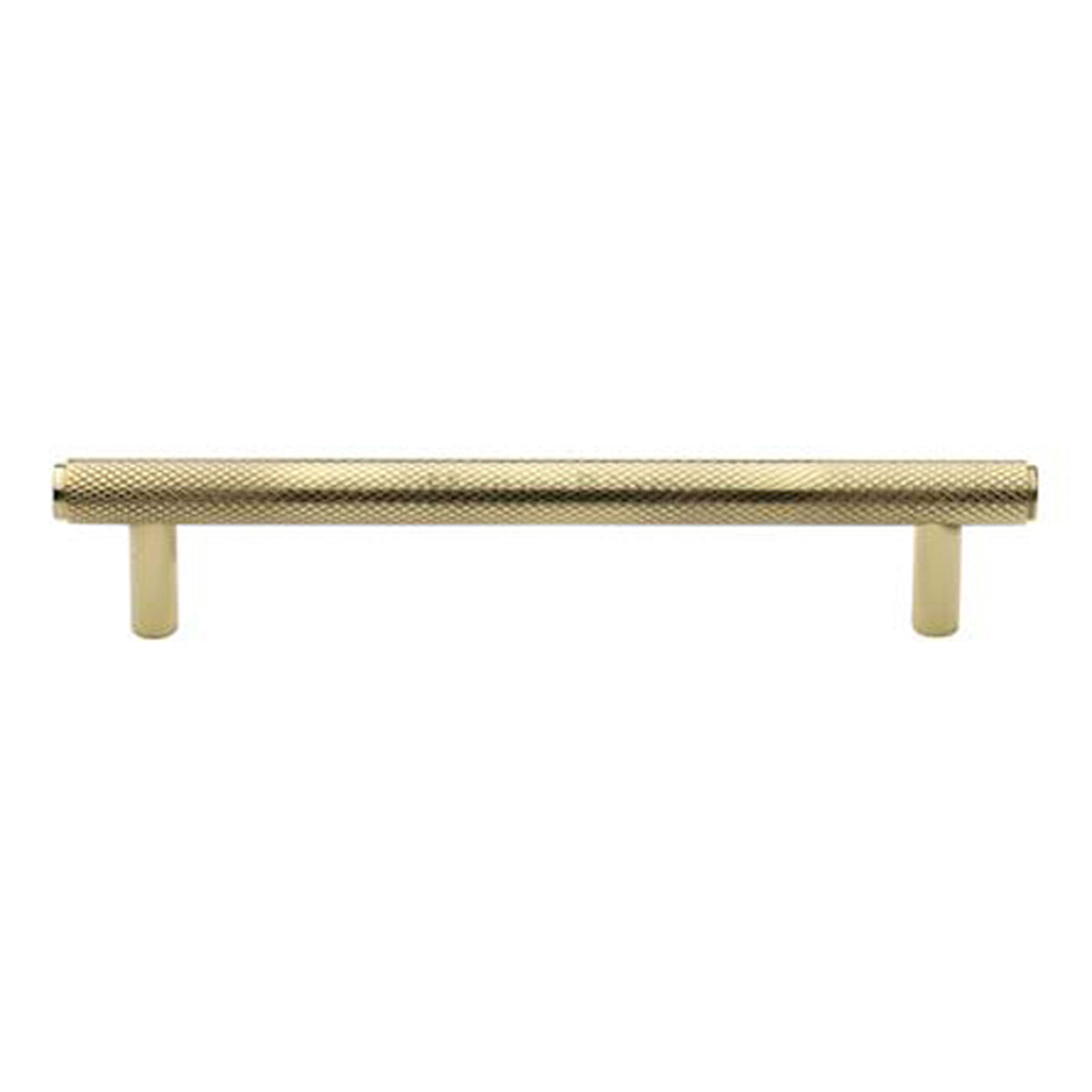 CABINET PULL KNURLED 128HC 160 PBR by M MARCUS LTD