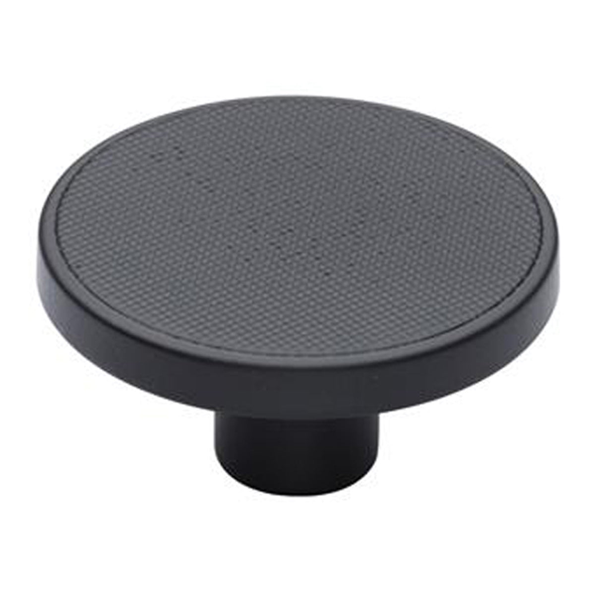 INDUSTRIAL BROOKLYN KNOB D50x26 BLK by M MARCUS LTD