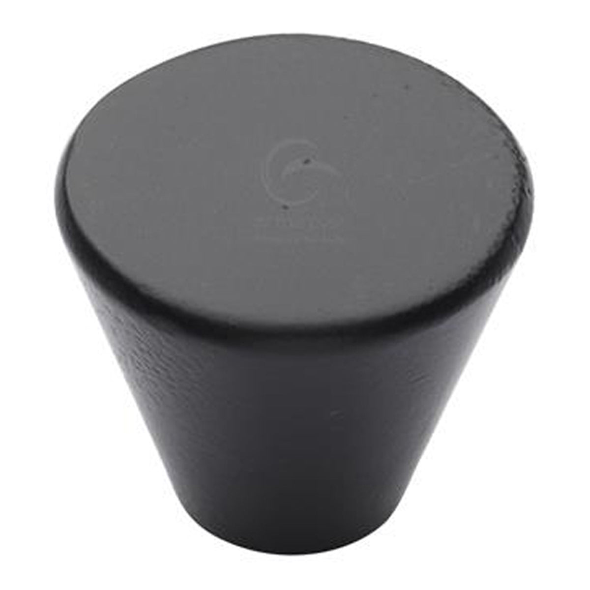 CABINET KNOB ROUND CONE D38x28 BLK by M MARCUS LTD