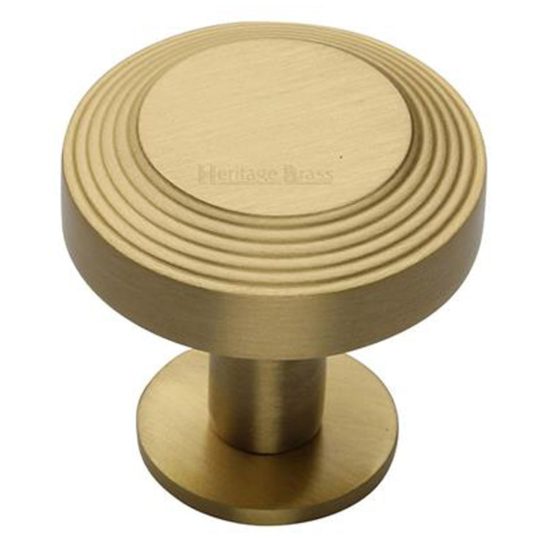 RIDGE+ROSE CABINET KNOB 038 SBR by M MARCUS LTD