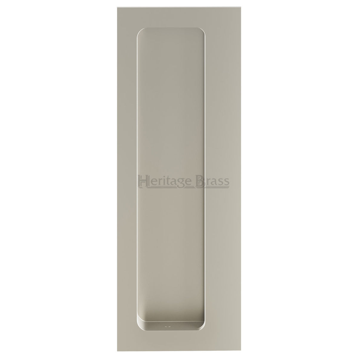 HERITAGE OFFSET FLUSH PULL FOR SWING DOOR 160x63x2.5 SNP by M MARCUS LTD