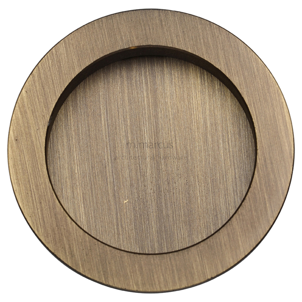 MARCUS ROUND FLUSH PULL 57x12.7 ABR by M MARCUS LTD