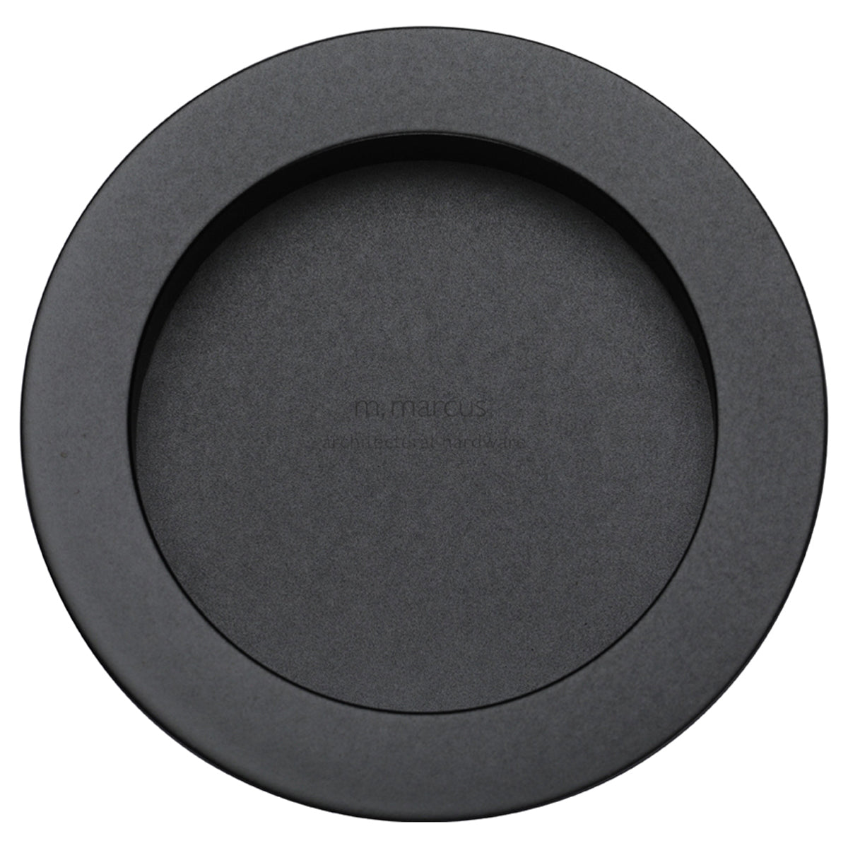 MARCUS ROUND FLUSH PULL 57x12.7 MBK by M MARCUS LTD