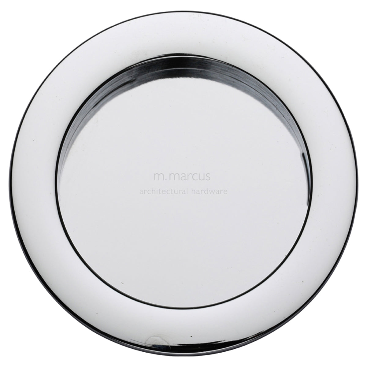 MARCUS ROUND FLUSH PULL 57x12.7 PCP by M MARCUS LTD