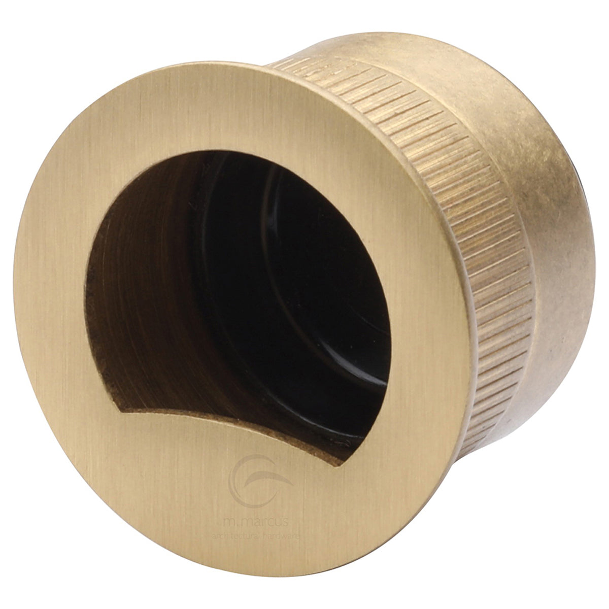 MARCUS SLIDING/POCKET DOOR PULL RING 30x24x21 SBR by M MARCUS LTD