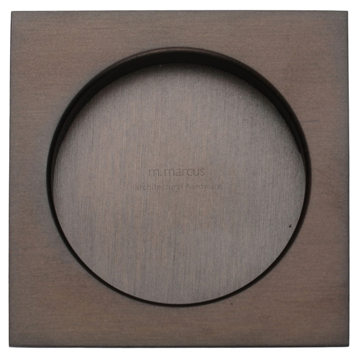 MARCUS SQUARE FLUSH PULL 55x55x13 MBZ by M MARCUS LTD