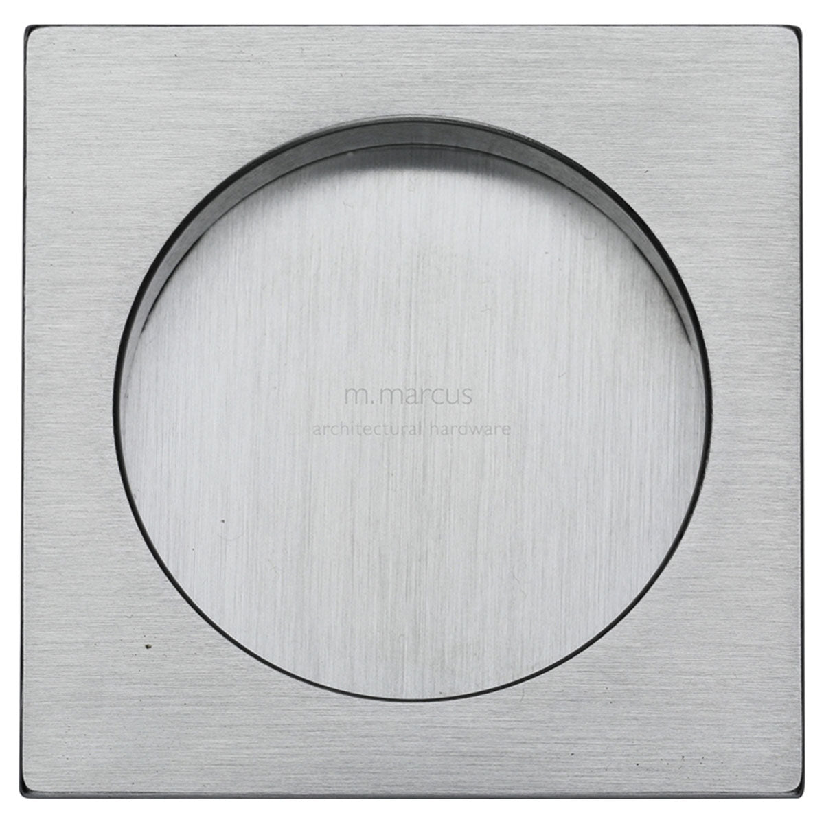 MARCUS SQUARE FLUSH PULL 55x55x13 SCP by M MARCUS LTD