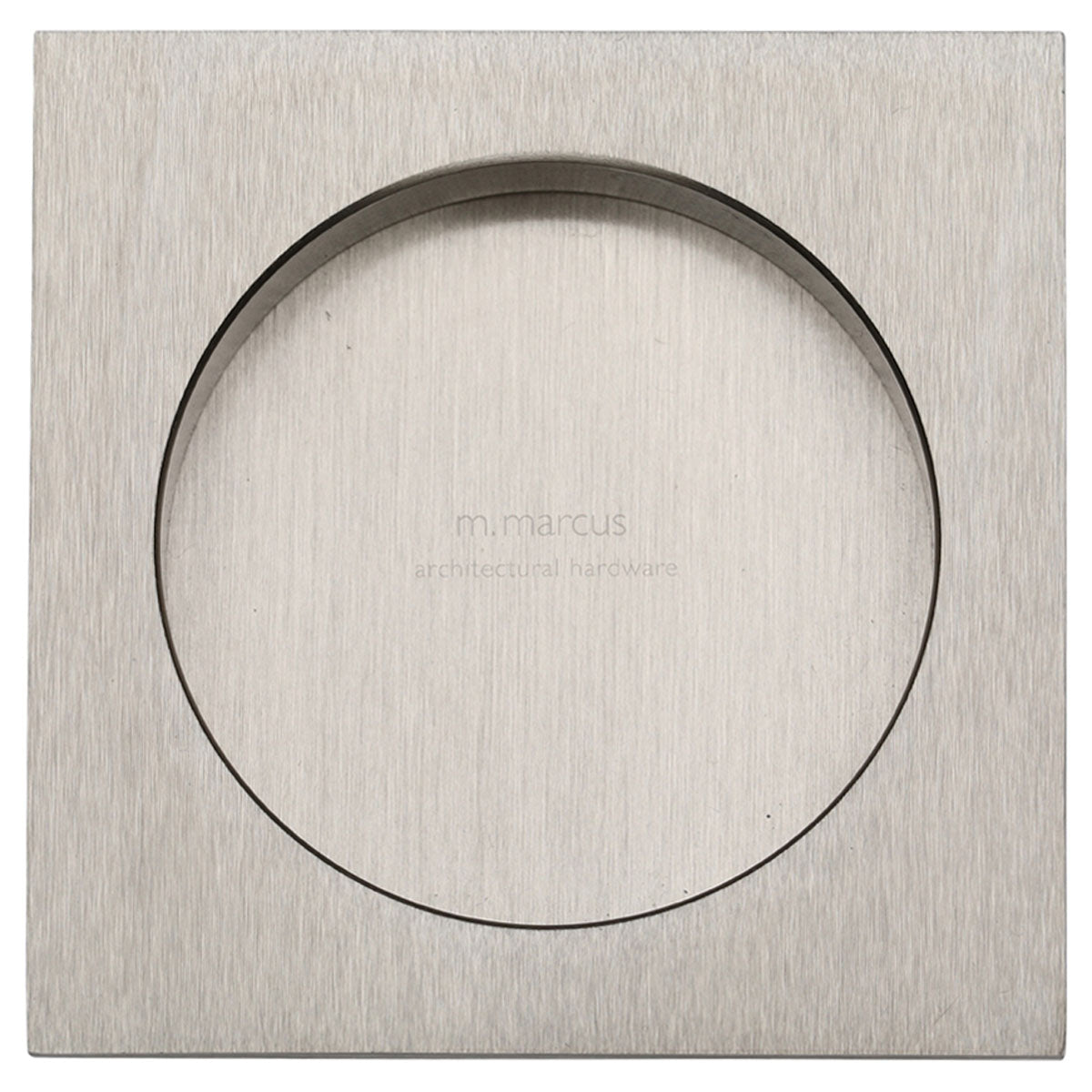MARCUS SQUARE FLUSH PULL 55x55x13 SNP by M MARCUS LTD