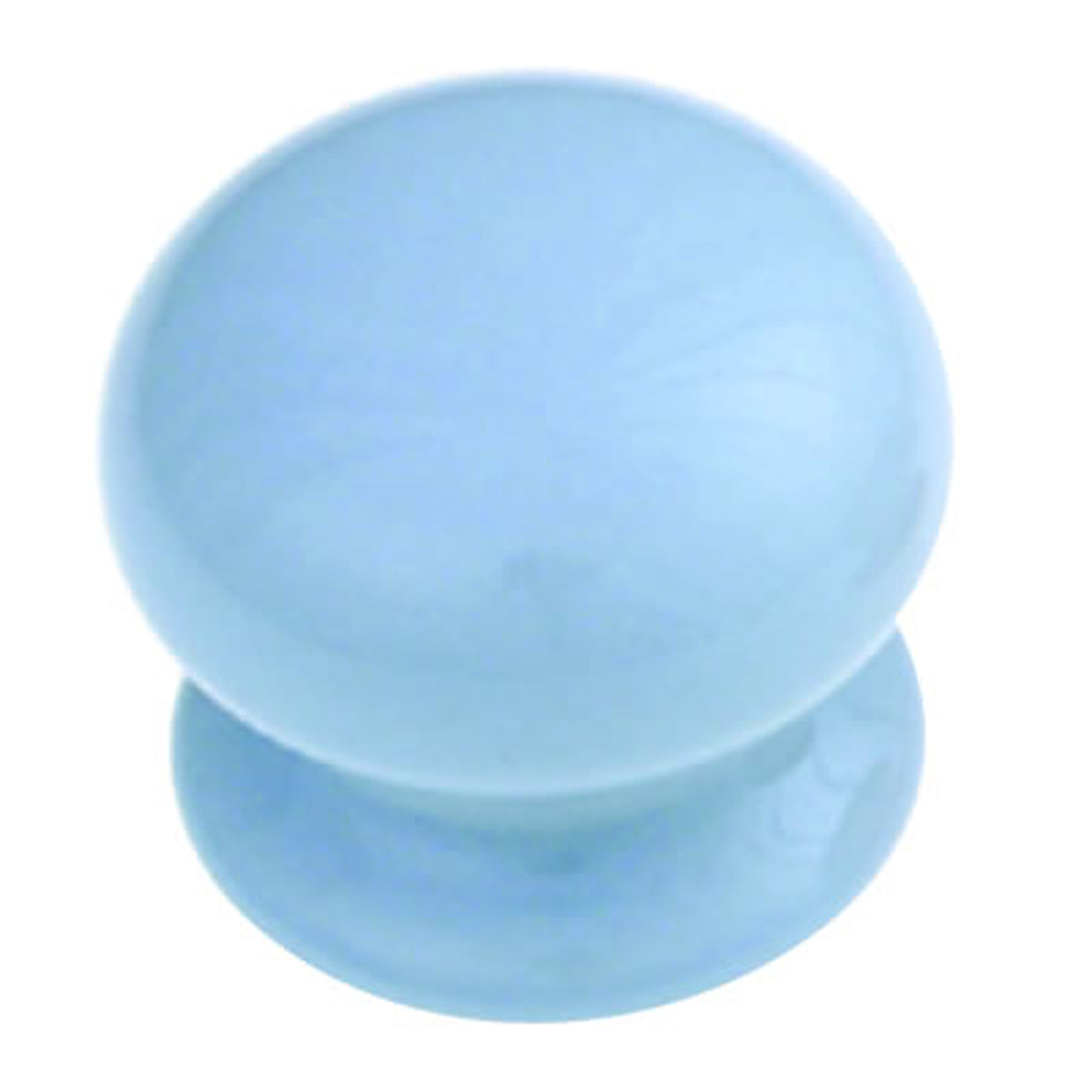 PORCELAIN KNOB D35 BLUE DOVE