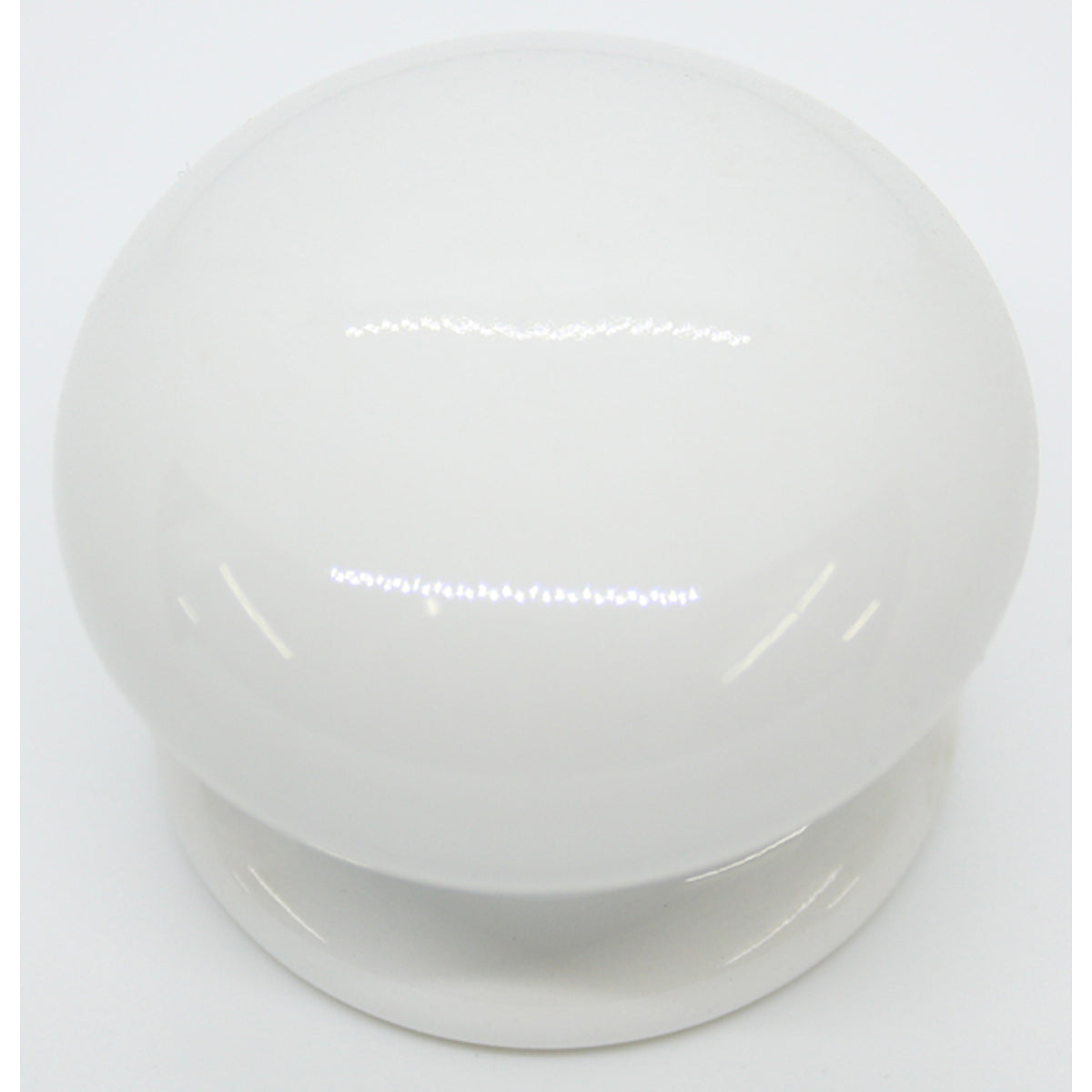 PORCELAIN KNOB D35 WHITE by GRINDCO 464 LTD