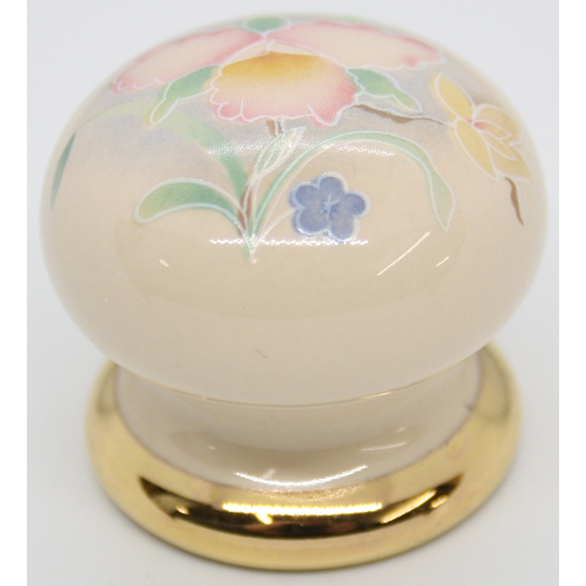 PORCELAIN KNOB D35 BEIGE/DAUPHINE