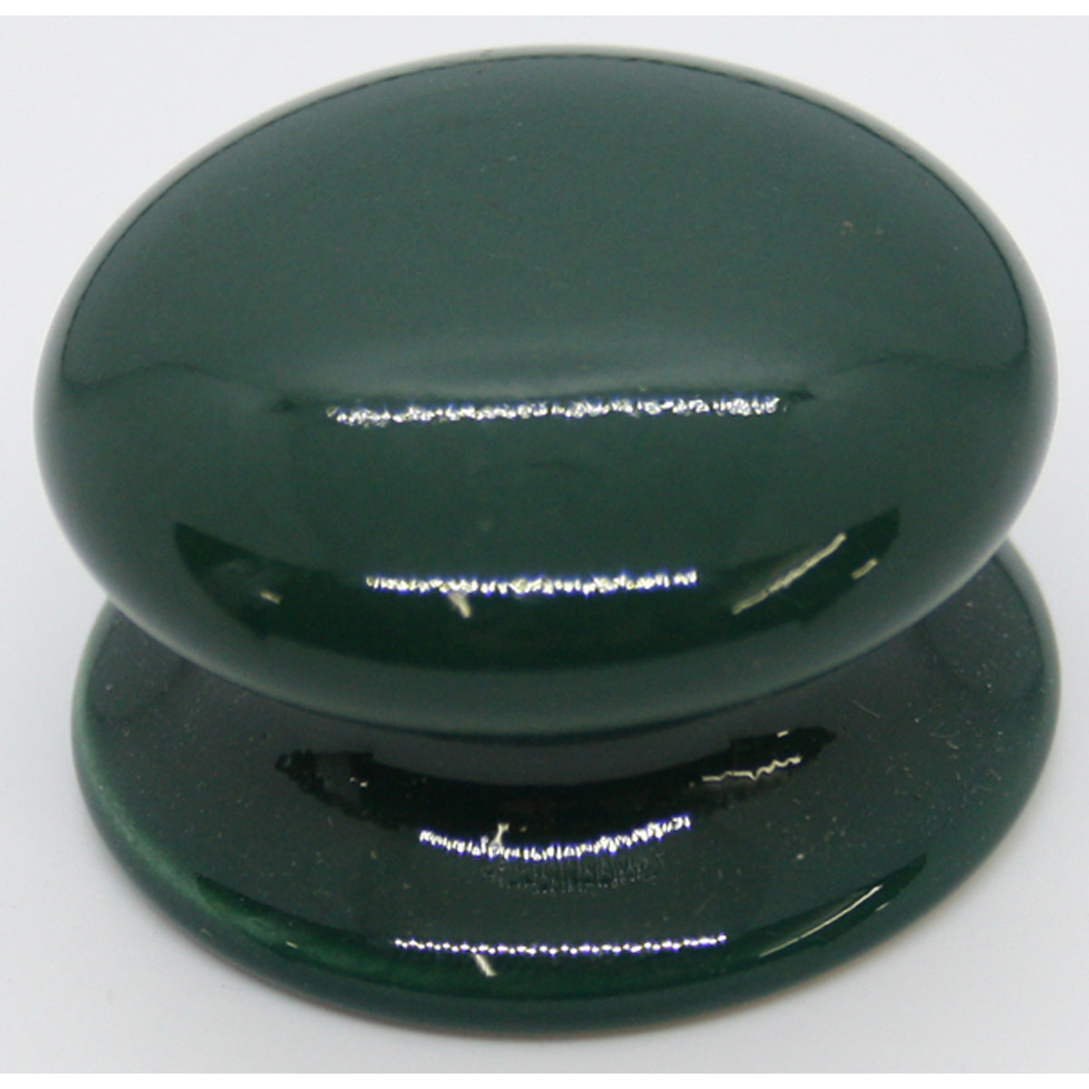 PORCELAIN KNOB D38 ARGA GREEN by GRINDCO 464 LTD