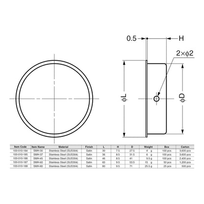 HA5450 BRIDGE HANDLE 128HC ANI