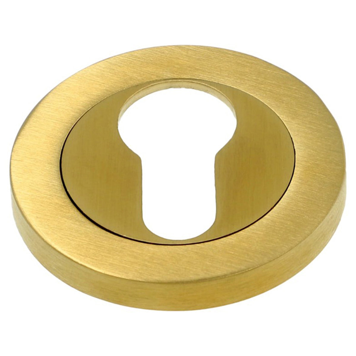 AW ESCUTCHEON EURO D50x6 SBR PVD AW390SBPVD by CARLISLE BRASS