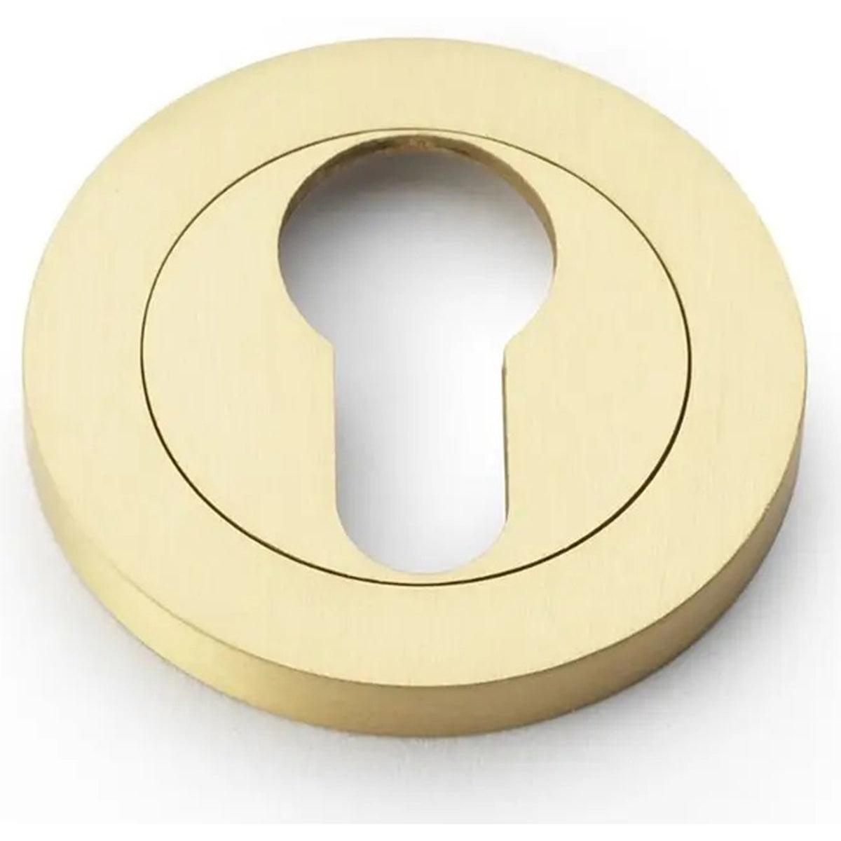 AW ESCUTCHEON EURO D50x6 SBR AW390SB by CARLISLE BRASS