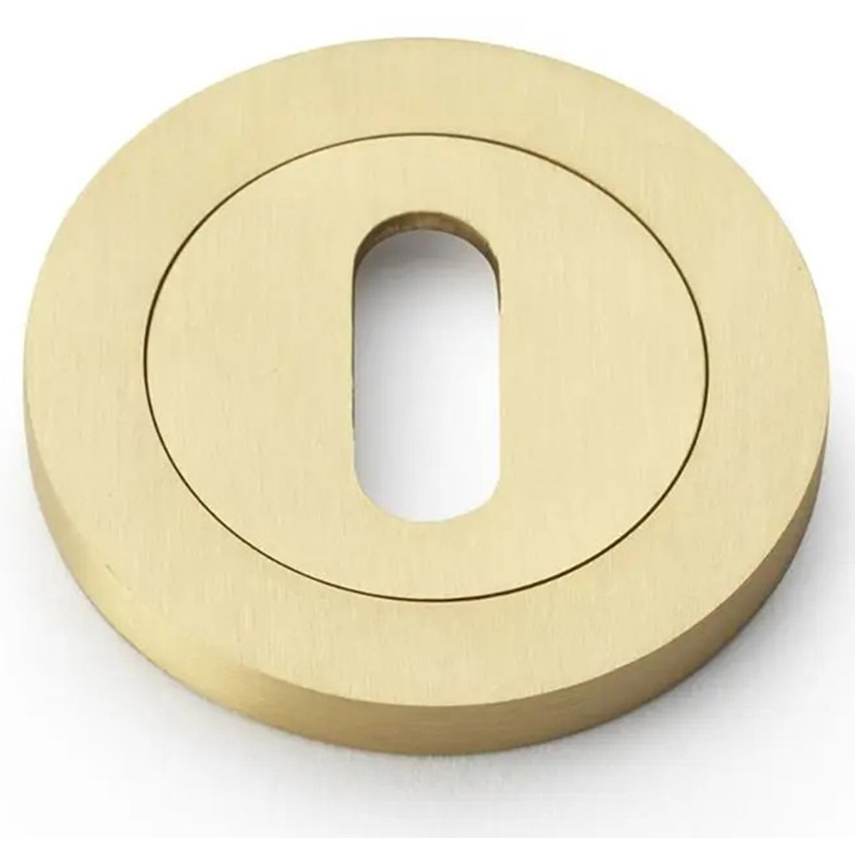 AW STD ESCUTCHEON D50x6 SBR AW391SB by CARLISLE BRASS