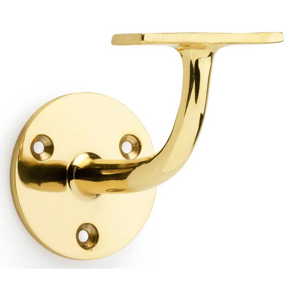 AW HANDRAIL BRACKET HEAVY D55 PBR AW750PBL by CARLISLE BRASS