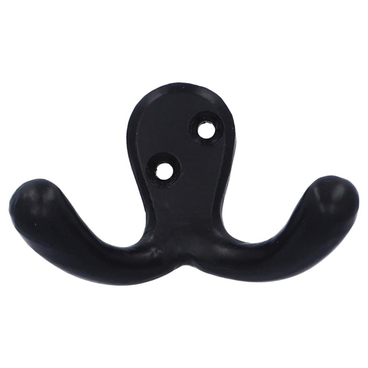 AW ROBE HOOK DBL VICT 46x76x36 BLK AW773BL by CARLISLE BRASS