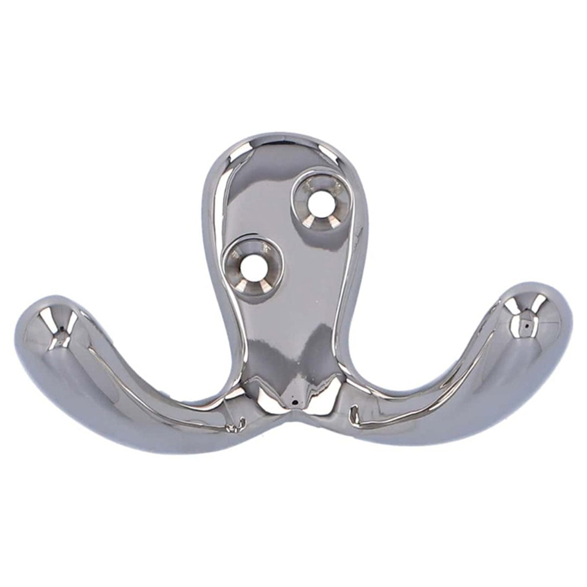 AW ROBE HOOK DBL VICT 46x76x36 PNP AW773PN by CARLISLE BRASS