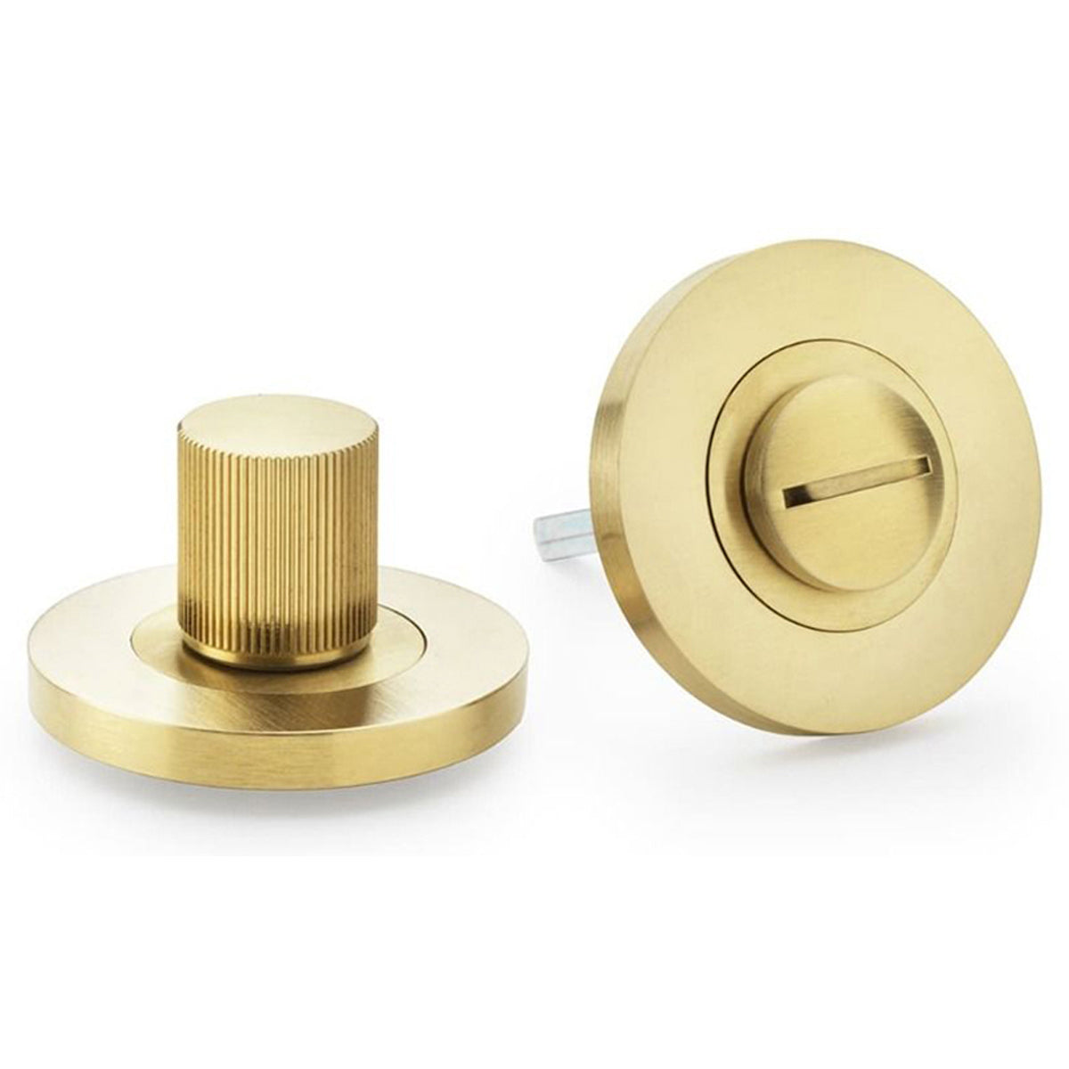AW THUMBTURN&RELEASE REEDED D50 SBR AW792SBPVD by CARLISLE BRASS