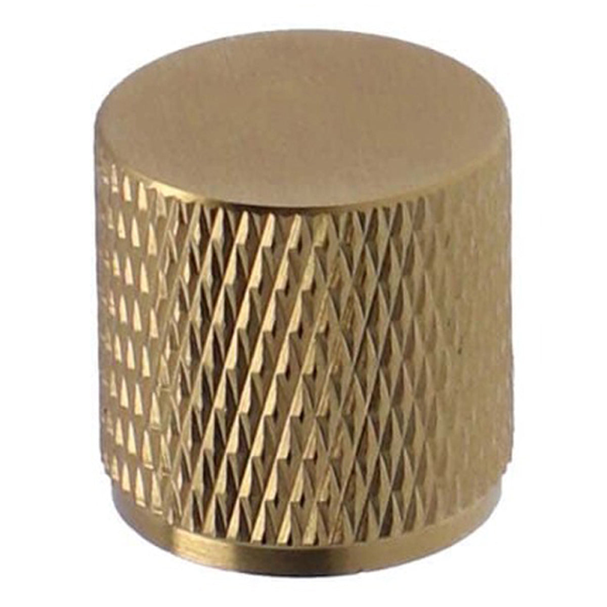 AW BRUNEL KNURLED KNOB D19x20 SBR