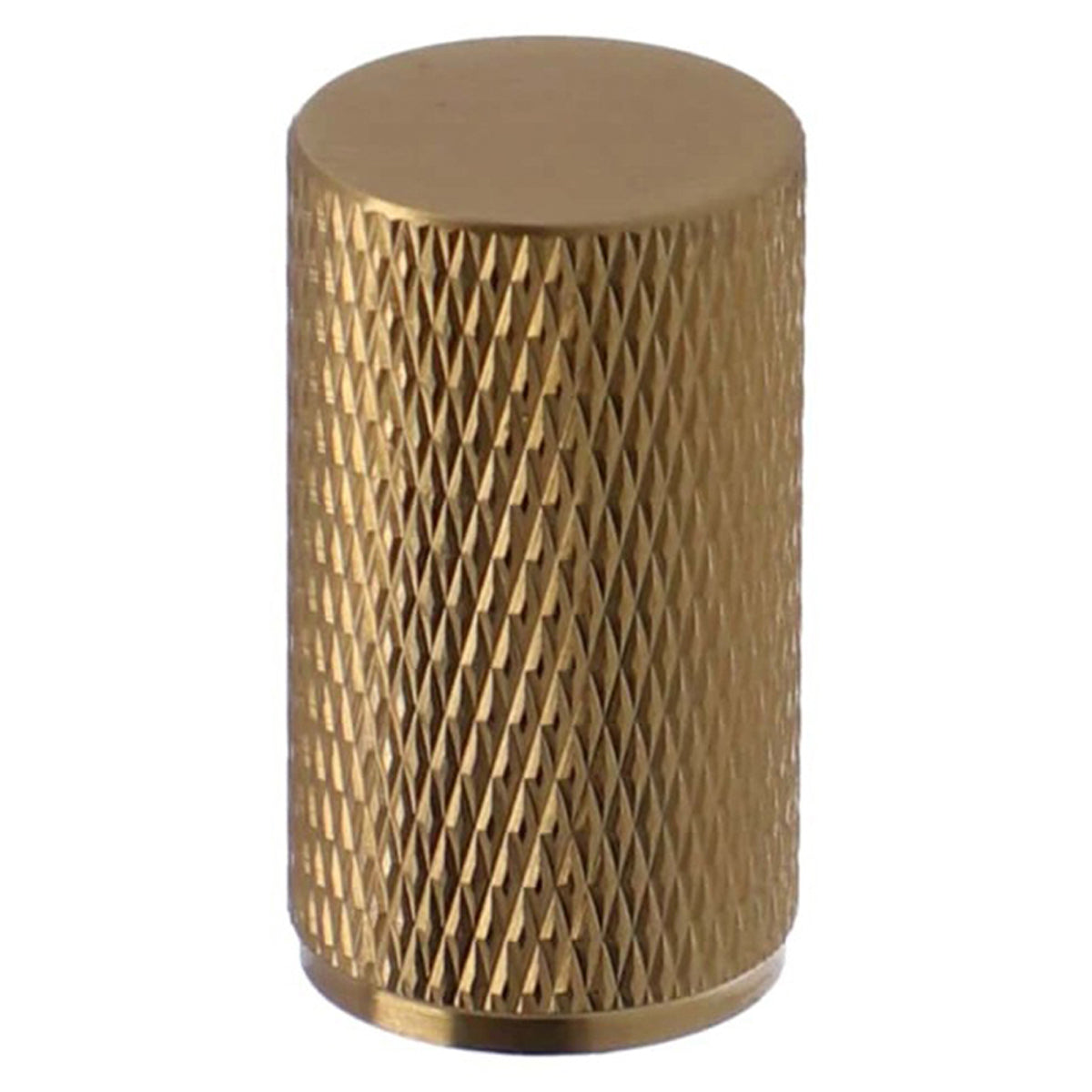 AW BRUNEL KNURLED KNOB D19x35 SBR AW800-35-SBPVD by CARLISLE BRASS
