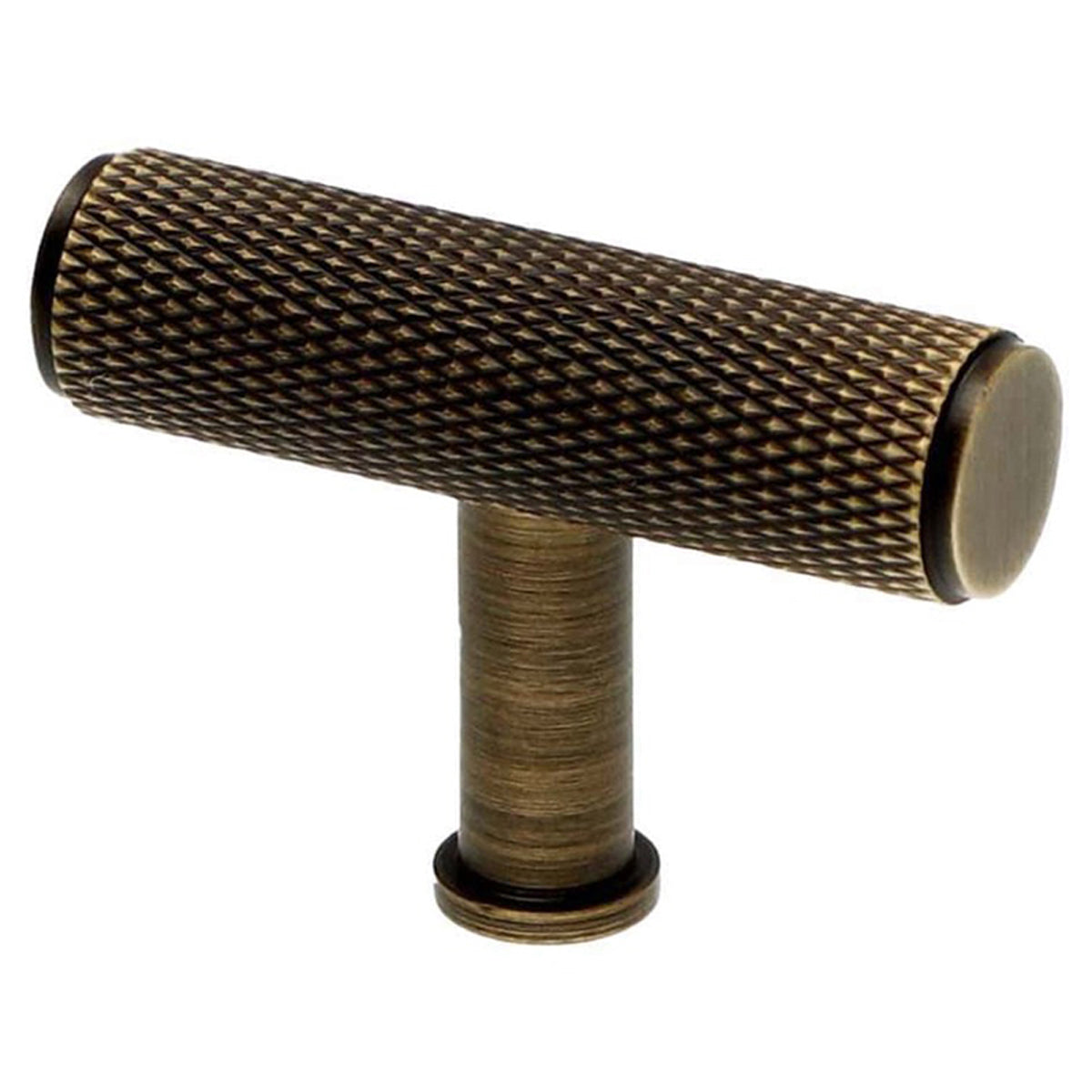 AW CRISPIN T-BAR KNURLED KNOB ABR AW801-55-AB by CARLISLE BRASS
