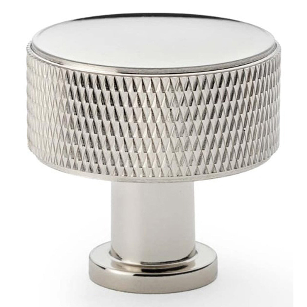 AW LUCIA KNURLED KNOB D35x34 PNP AW807K-35-PNPVD by CARLISLE BRASS