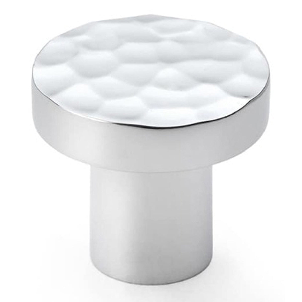 AW HANOVER KNOB HAMMERED D30x26 PCP AW820-30-PC by CARLISLE BRASS