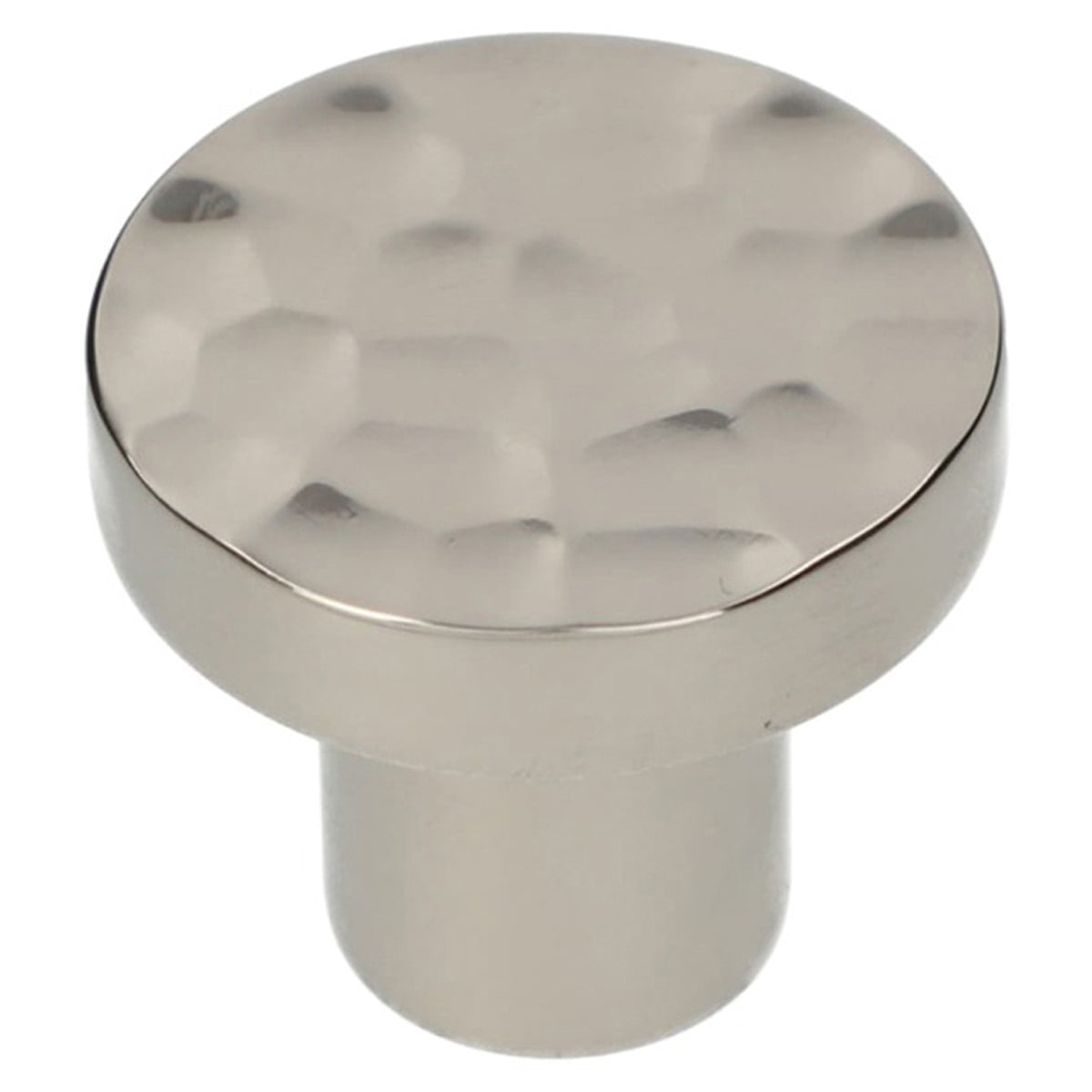 AW HANOVER KNOB HAMMERED D30x26 PNP AW820-30-PN by CARLISLE BRASS