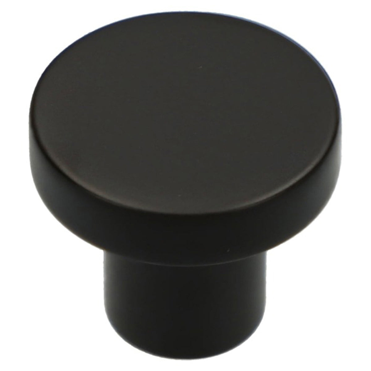 AW HANOVER KNOB PLAIN D30x26 BLK AW821-30-BL by CARLISLE BRASS