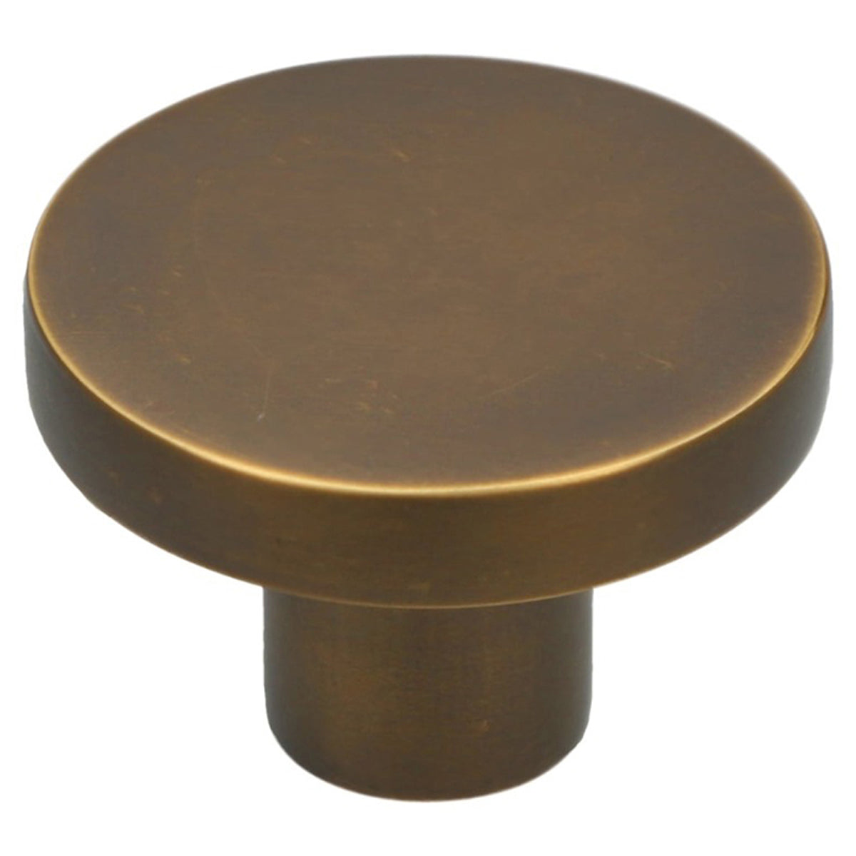 AW HANOVER KNOB PLAIN D38x26 ABR AW821-38-AB by CARLISLE BRASS