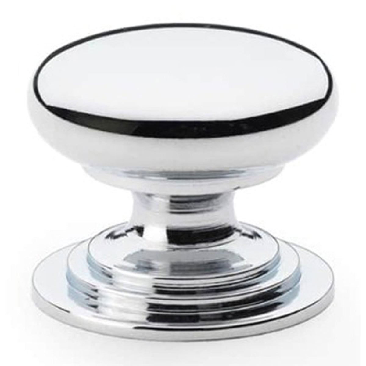 AW RND CUP KNOB INT ROSE D25x21 PCP AW825-25-PC by CARLISLE BRASS