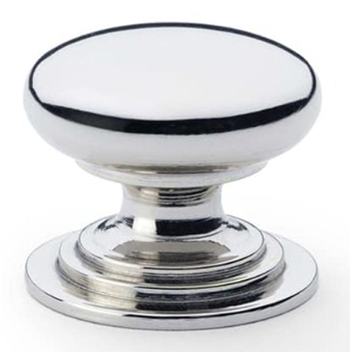 AW RND CUP KNOB INT ROSE D25x21 PNP AW825-25-PN by CARLISLE BRASS
