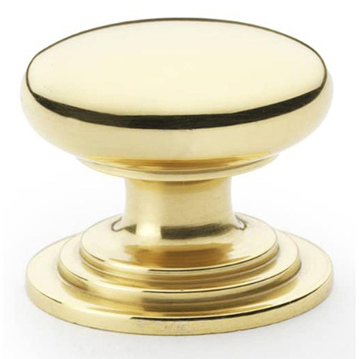 AW RND CUP KNOB INT ROSE D32x26 PBR AW825-32-PBL by CARLISLE BRASS