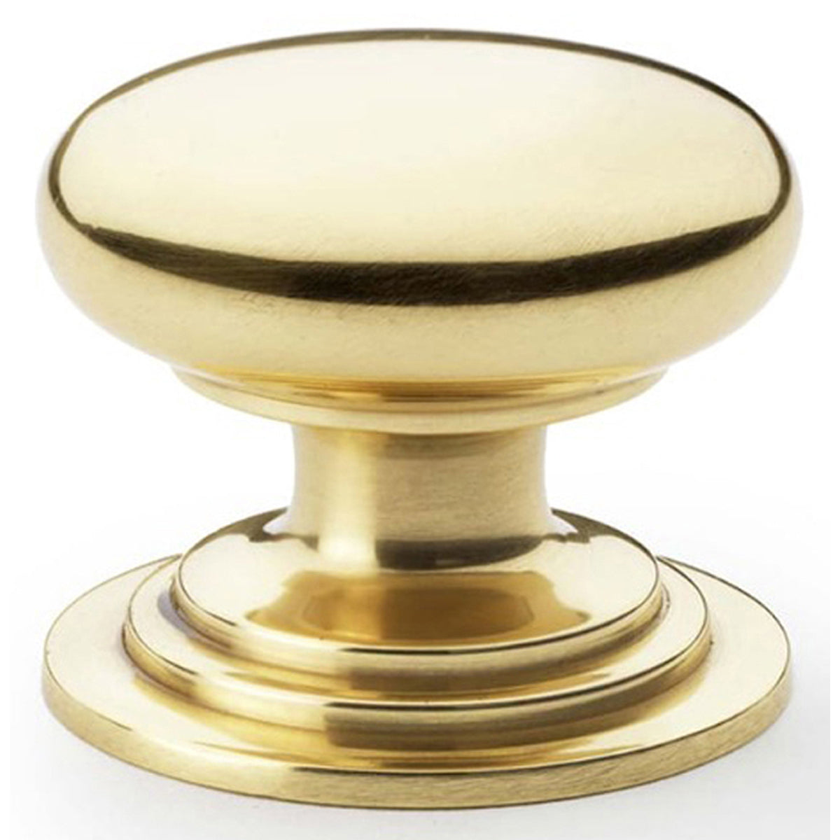 AW RND CUP KNOB INT ROSE D38x32 PBR AW825-38-PBL by CARLISLE BRASS