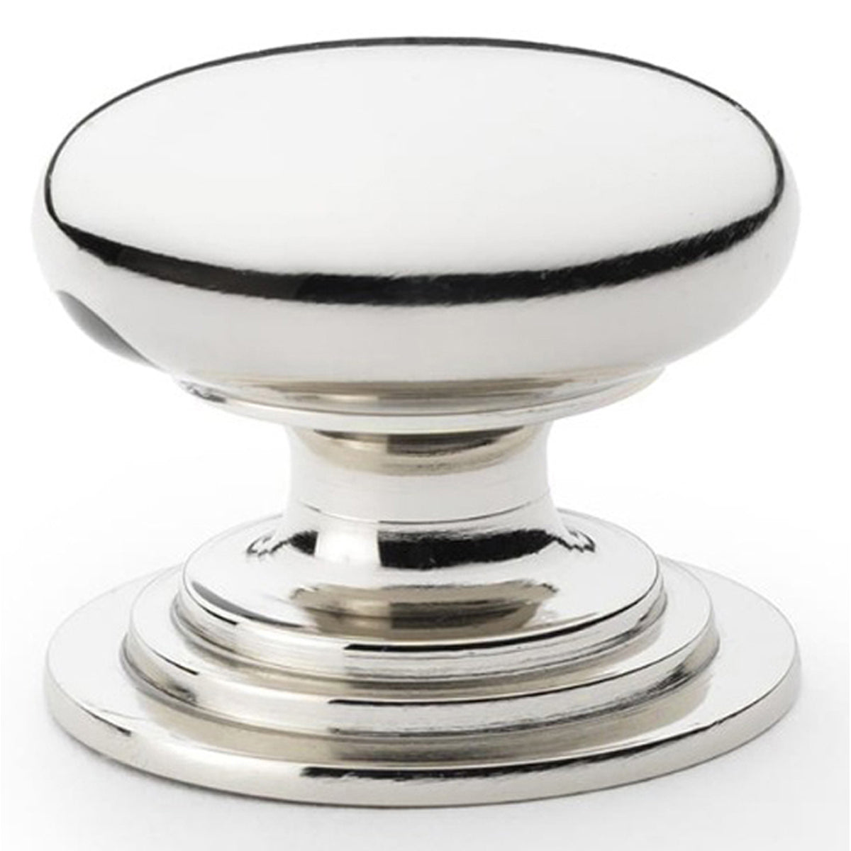 AW RND CUP KNOB INT ROSE D38x32 PNP AW825-38-PN by CARLISLE BRASS