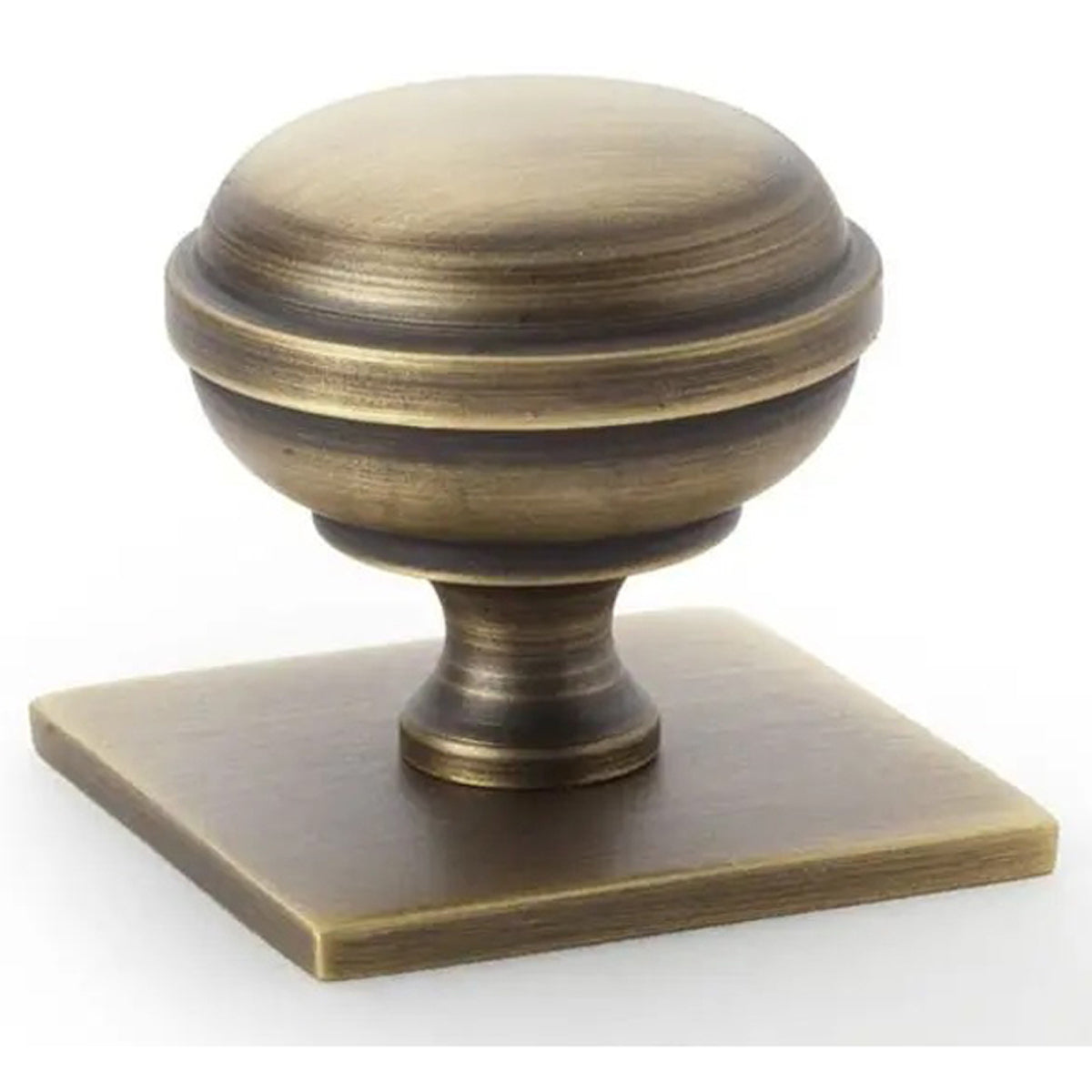 AW QUANTOCK KNOB SQU D34x36x38 ABR AW826-34-AB by CARLISLE BRASS